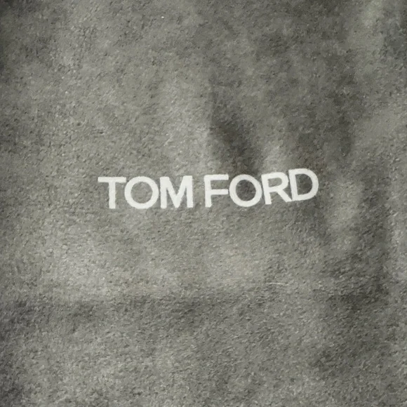 Tom Ford Gray ultra suede dust Bags - Picture 2 of 7
